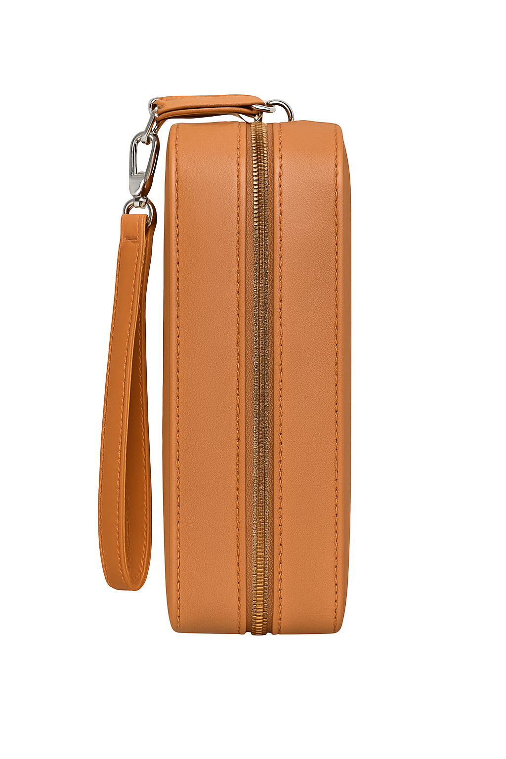 Air’tage Tan Genuine Leather Cigar Travel Case – “TAKE OFF” Edition (Limited Release)
