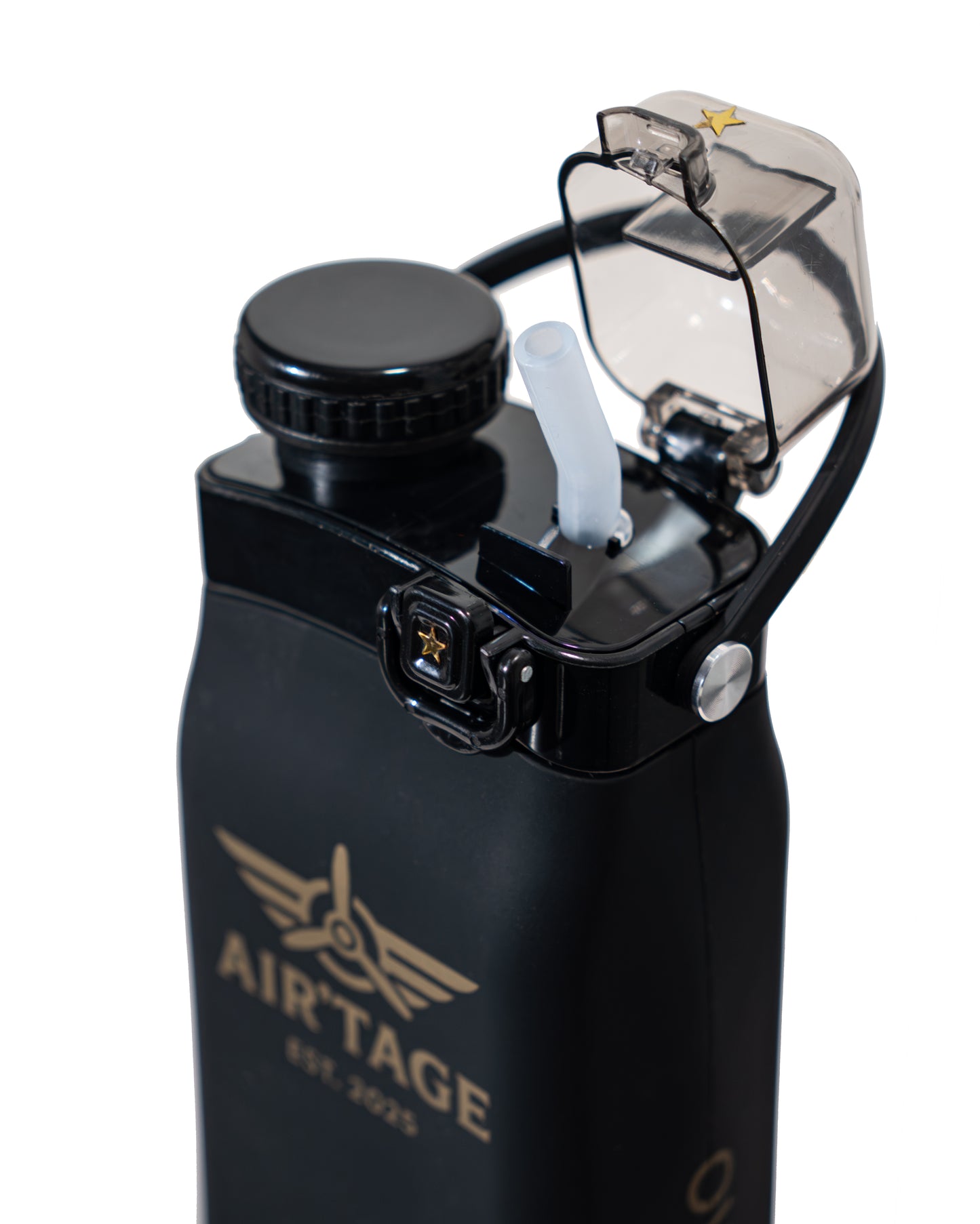 Air’tage Collapsible Travel Bottle – Lightweight, Packable, Aviation-Inspired