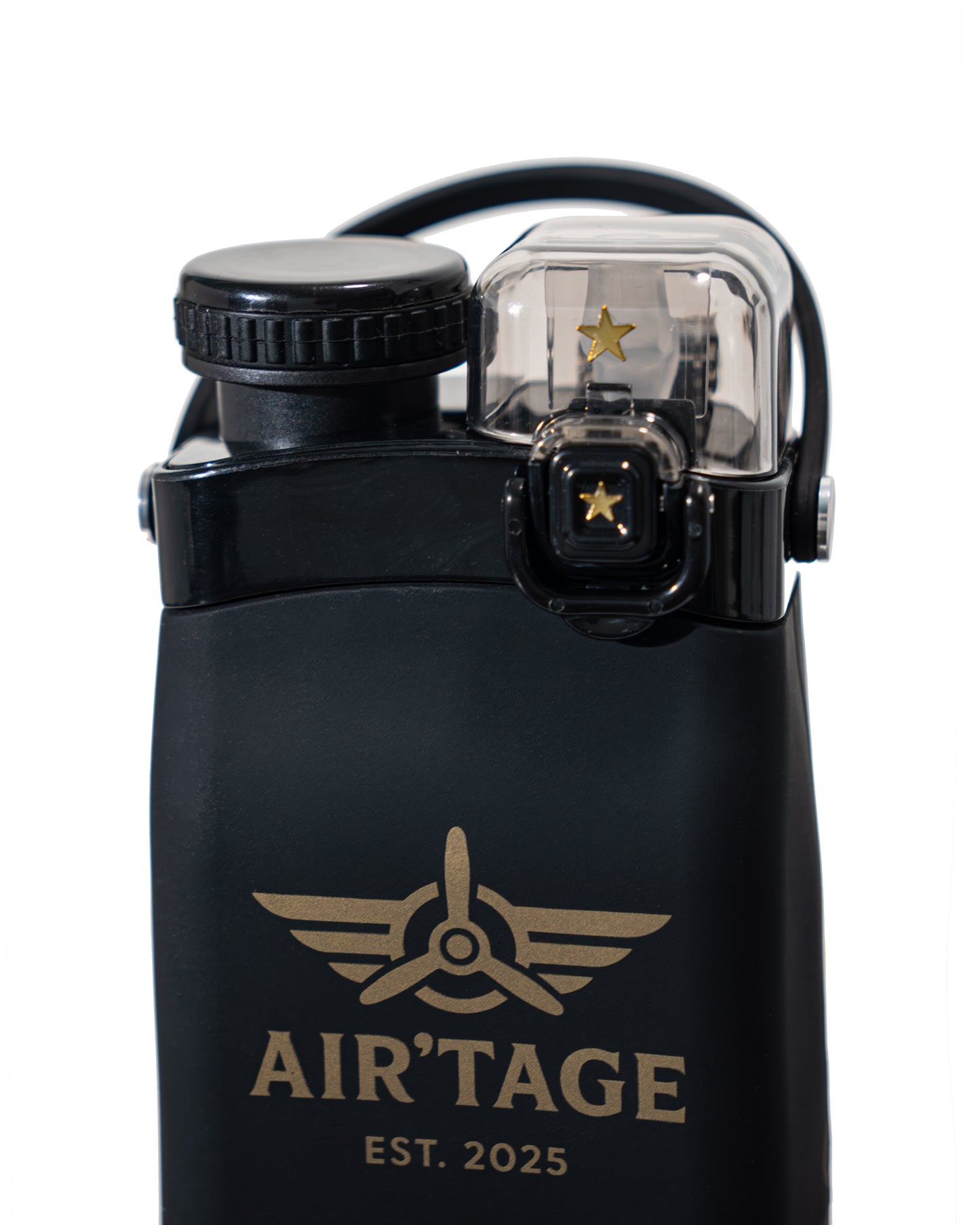 Air’tage Collapsible Travel Bottle – Lightweight, Packable, Aviation-Inspired