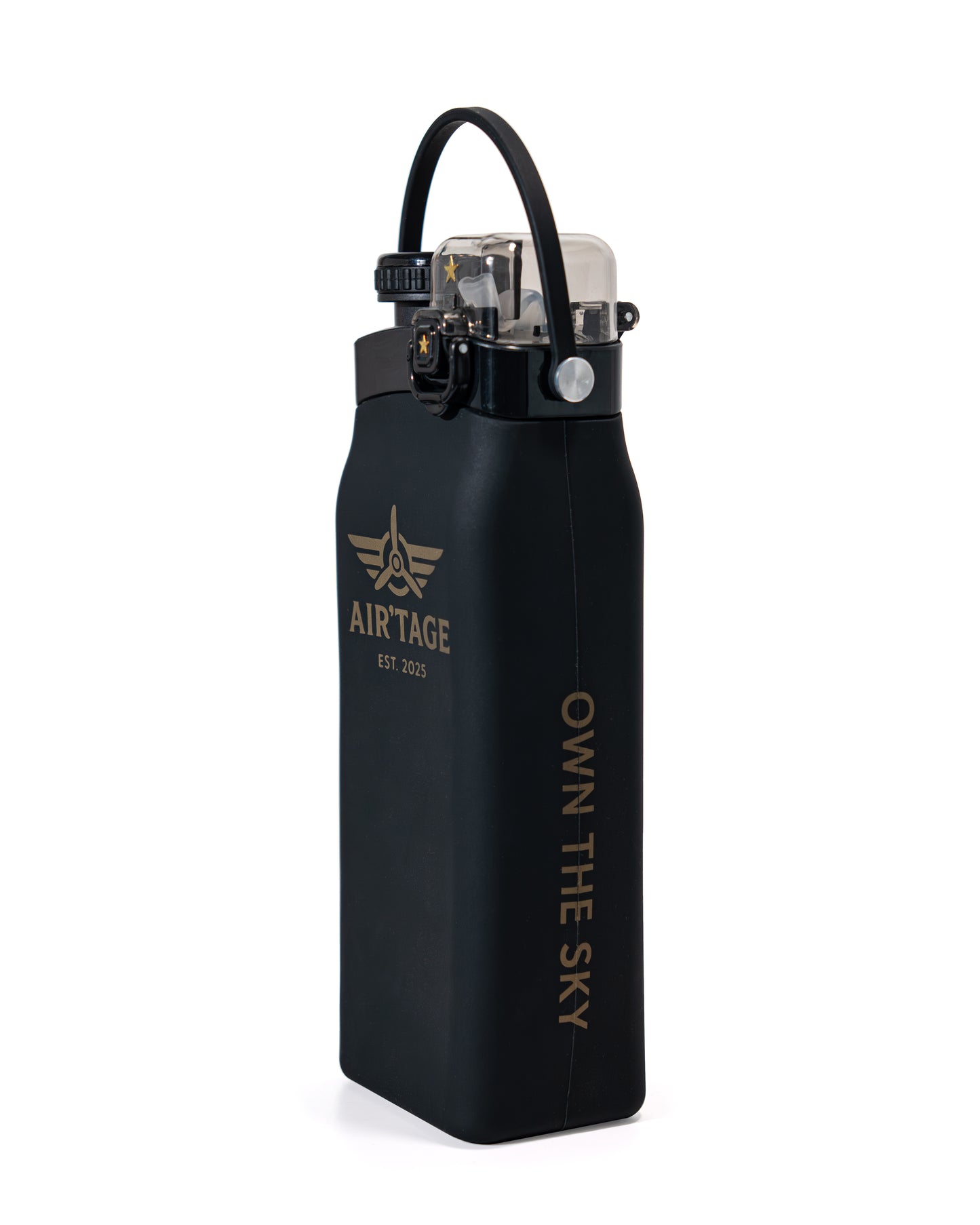 Air’tage Collapsible Travel Bottle – Lightweight, Packable, Aviation-Inspired