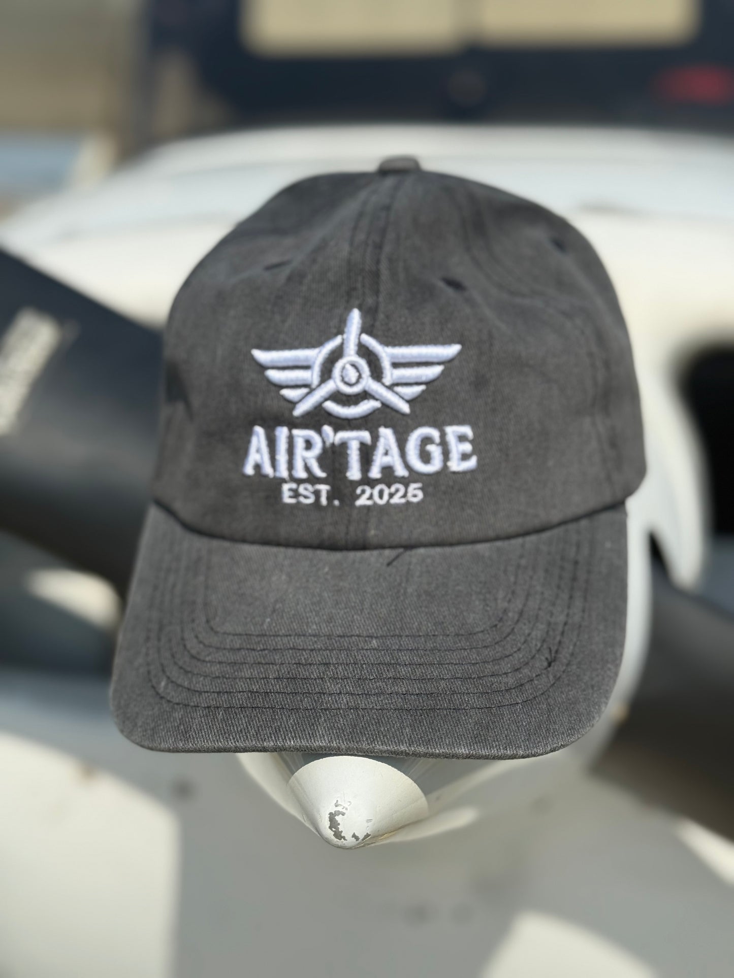 Air’tage Embroidered Vintage Cap – EST. 2025