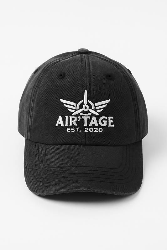 Air’tage Embroidered Vintage Cap – EST. 2025