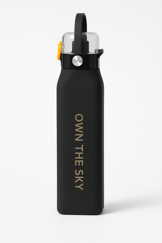 Air’tage Collapsible Travel Bottle – Lightweight, Packable, Aviation-Inspired
