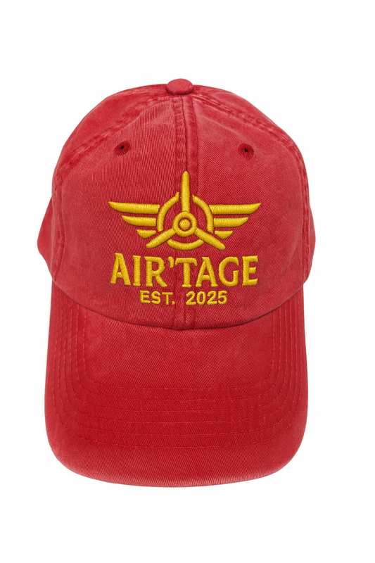 Air’tage Embroidered Vintage Cap – EST. 2025