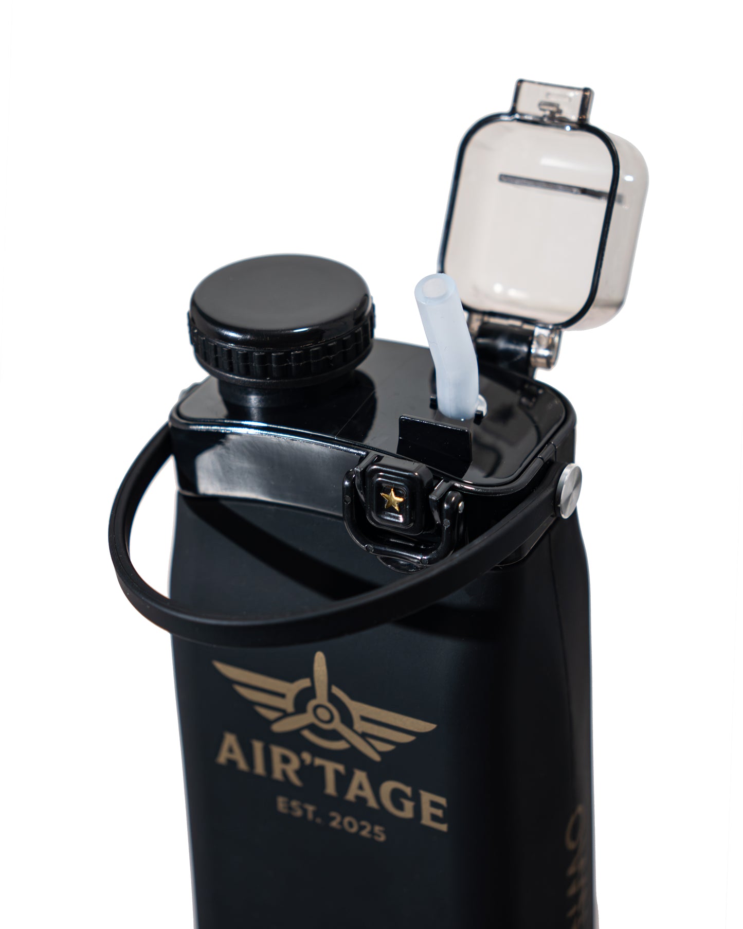 Air’tage Collapsible Travel Bottle – Lightweight, Packable, Aviation-Inspired