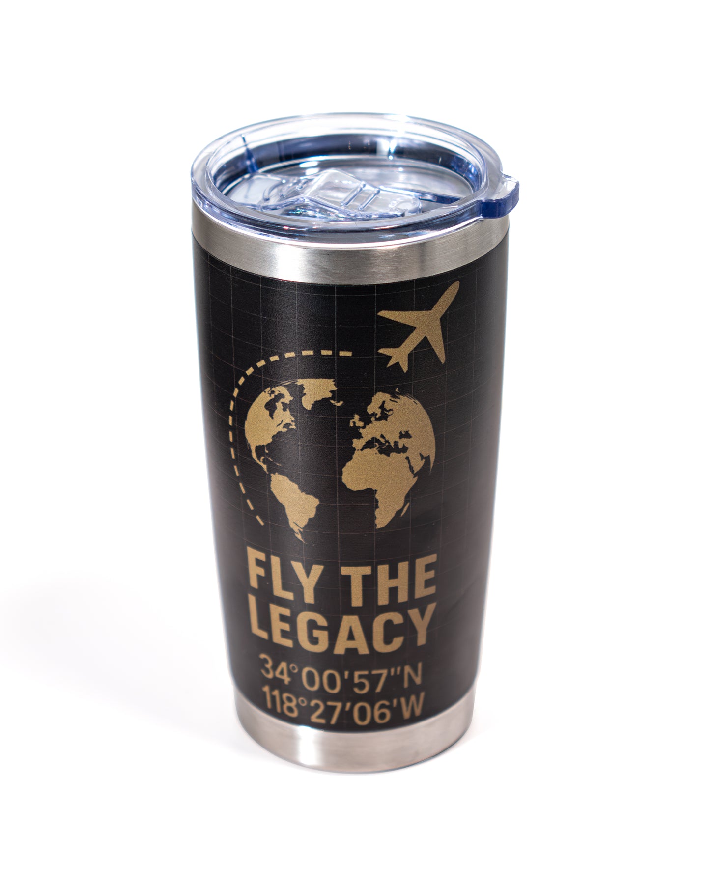 Fly the Legacy™ Stainless Steel Travel Mug – 20oz