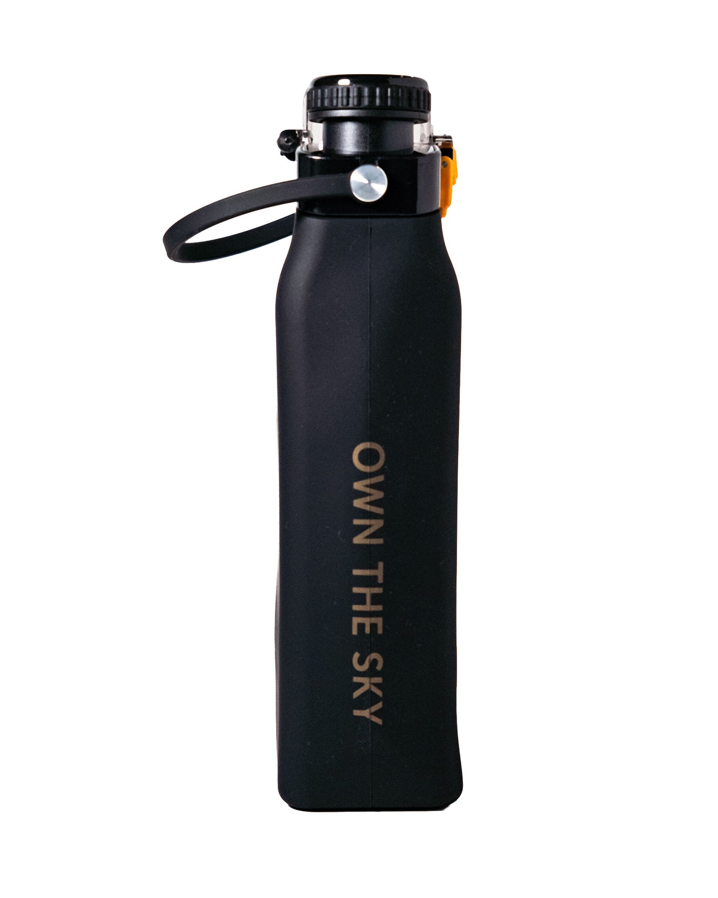 AIR’TAGE Collapsible Water Bottle for Travel – Leakproof BPA-Free Food-Grade Silicone, Space-Saving Lightweight Bottle for Carry-On, Hiking, Gym & Everyday Use